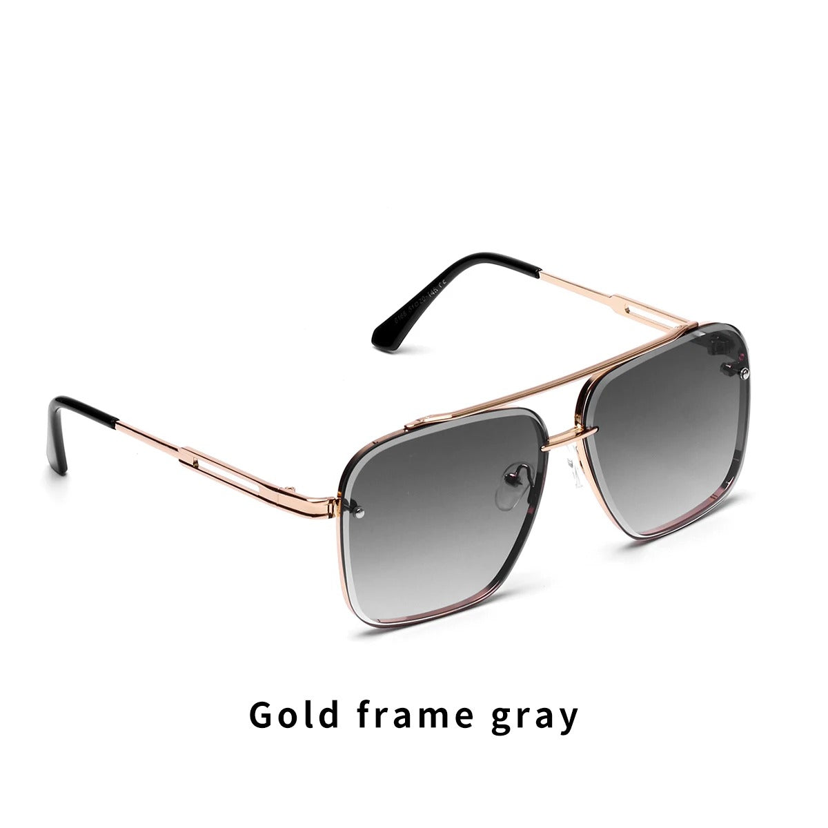Ruiao Mens Fashion Classic Square Retro Sunglasses designer luxury 2025 brands vintage oversized sunglasses shades Oculos De Sol