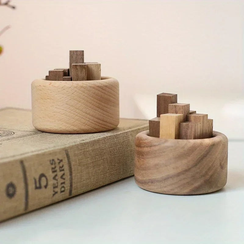 NEW Essential Oil Diffuser Wood Unique Eco-Friendly Fireless Aroma Aromatherapy Fragrance Diffused Home Office Decoration Crafts
