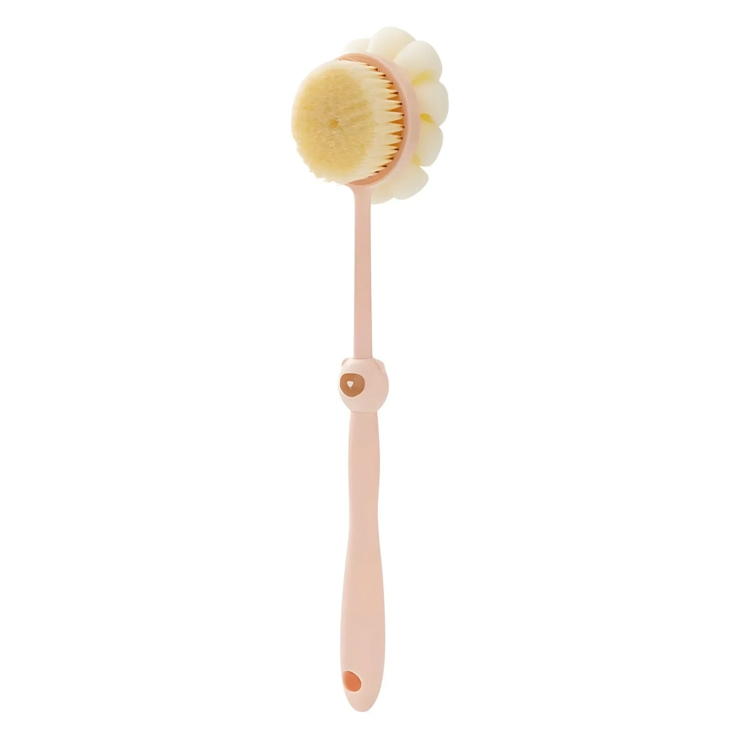 Bear Bath Brush Long Handle Double-Sided Shower Ball Home Use Soft Bristle Back Scrubber Cleaning Tool Bathing Accessories